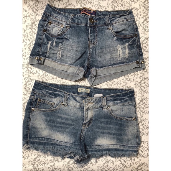 Bundle of 3 Pairs of Jeans Shorts Size 7 - Picture 7 of 7